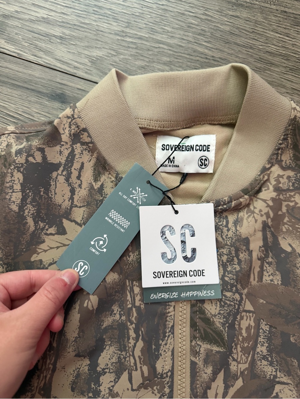 Sovereign code bomber jacket - Picture 2 of 3
